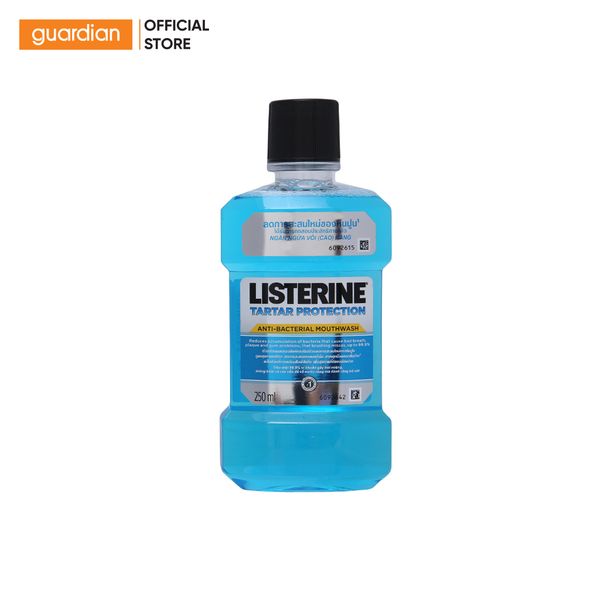 cách dùng nước súc miệng listerine