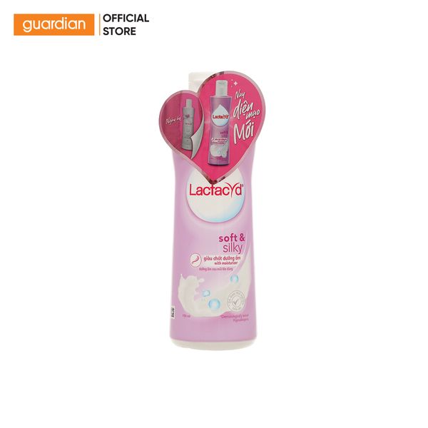 Dung Dịch Vệ Sinh Phụ Nữ Soft & Silky Lactacyd 150Ml