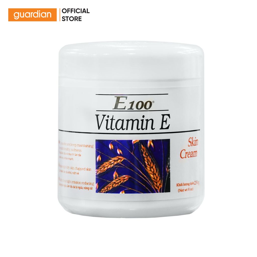 Kem dưỡng thể bông lúa E100 vitamin E (230g) Guardian Việt Nam