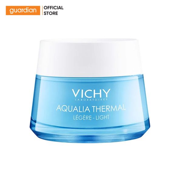 Kem Dưỡng Ẩm Dạng Gel Cấp Nước Cho Da Căng Mịn Vichy Aqualia Thermal Rehydrating Cream Light Phù Hợp Cho Da Thường, Da Khô 50ml