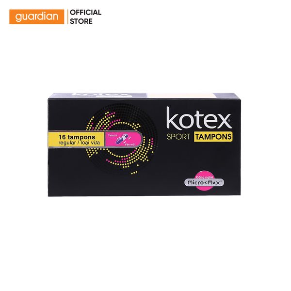 Băng Vệ Sinh Kotex Sport Tampon 16 Miếng