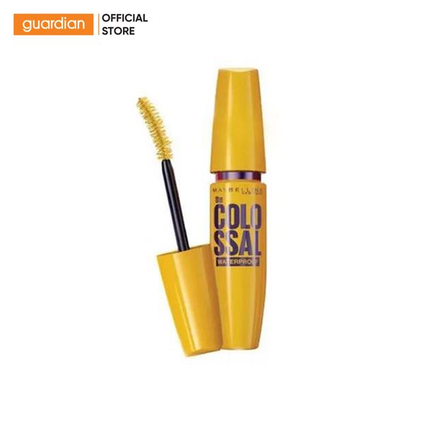 Mascara Dày Mi, Không Lem, Không Trôi Maybelline Colossal Magnum Waterproof 10Ml