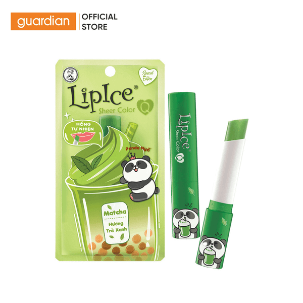 Son Dưỡng Có Màu Lipice Sheer Color Q Matcha Hồng Tự Nhiên 2,4Gr