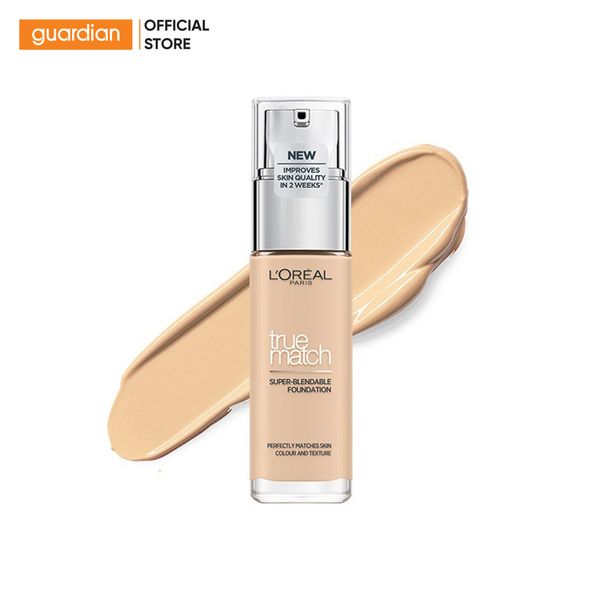 Kem Nền L'Oreal True Match Spf16 Pa+++ #N1 Nude Ivory Hỗ Trợ Sáng Da 30Ml