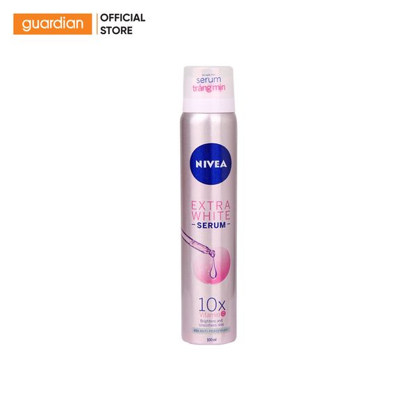 Xịt Ngăn Mùi Nữ Serum Trắng Mịn Nivea 100Ml