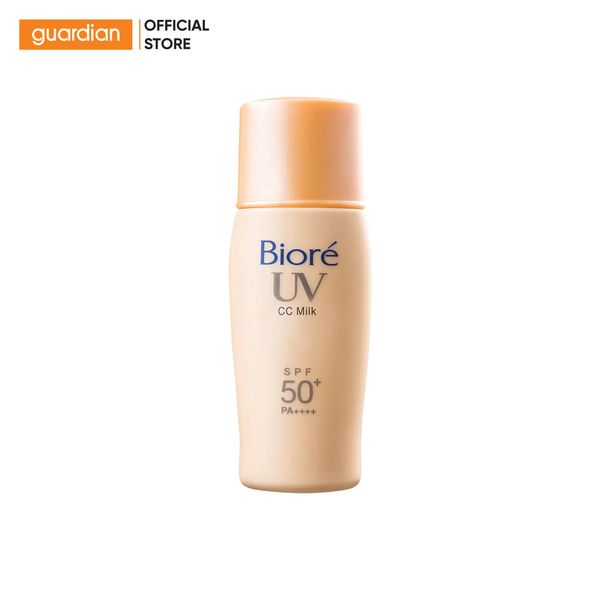 Sữa Chống Nắng Che Khuyết Điểm Làm Đều Màu Da Biore Cc Milk Spf50+ Pa++++ 30Ml