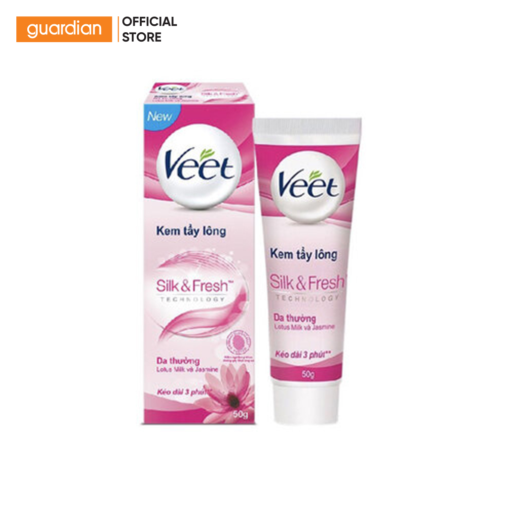 Kem tẩy lông Veet cho da thường 50G Guardian Việt Nam Kem tẩy lông Veet cho da thường 50G Guardian Việt Nam