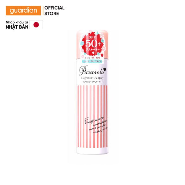 Xịt Chống Nắng Dưỡng Da Parasola Fragrance Uv Cut Spray Spf50+ Pa+++ 90Gr