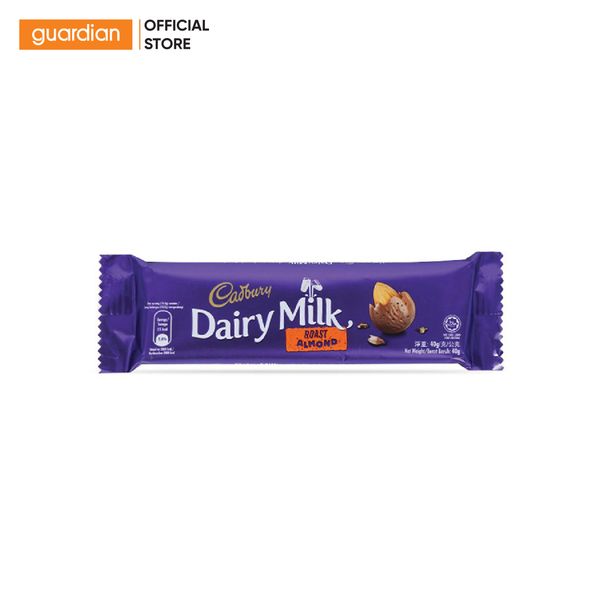 Socola Hạnh Nhân Dairy Milk Cadbury 40Gr