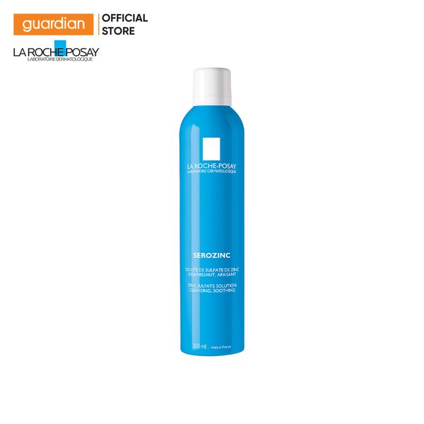 Nước Xịt Khoáng Làm Dịu Da Mụn Giảm Bóng Nhờn La Roche-Posay Serozinc 300ml