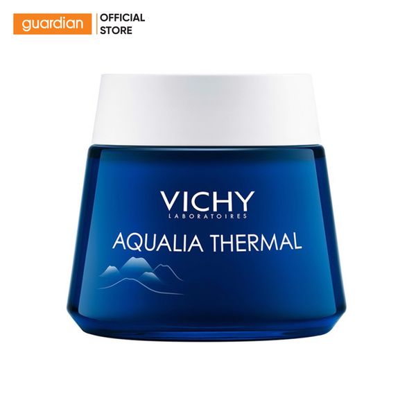 Mặt Nạ Ngủ Dưỡng Ẩm Và Dưỡng Sáng Da Vichy Aqualia Thermal Night Spa 75ml