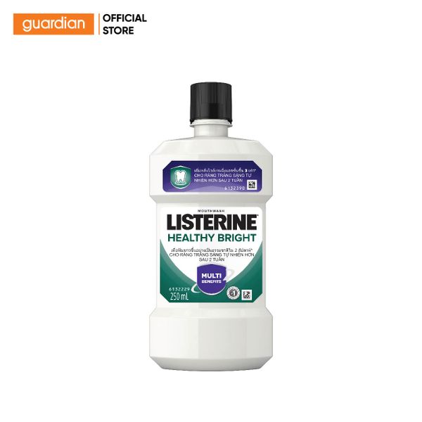 Nước Súc Miệng Giúp Làm Trắng Răng Healthy Bright Listerine 750Ml