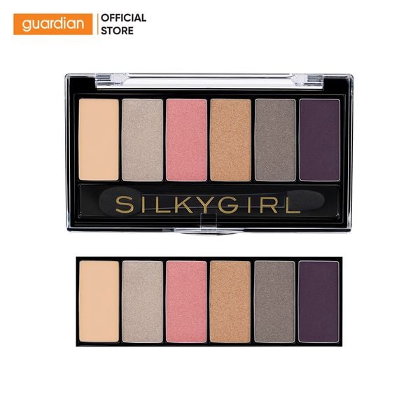 Bảng Phấn Mắt 6 Màu Silkgirl Truly Nude 02 Blossom 6Gr