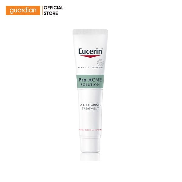 Gel Giảm Mụn Viêm Sau 1 Tuần Eucerin A.I. Clearing Treatment 40Ml