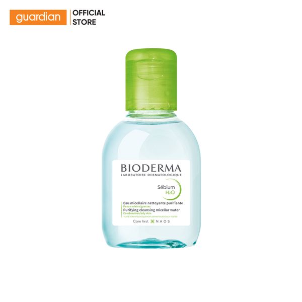 Nước Tẩy Trang Dành Cho Da Hỗn Hợp, Da Dầu & Da Mụn Sébium H2O Bioderma 100Ml