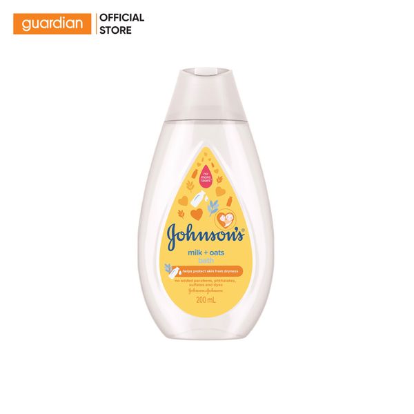 Sữa Tắm Chứa Sữa Và Yến Mạch Johnson'S Baby 200Ml