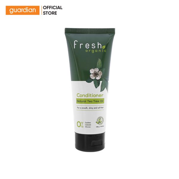 Dầu Xả Tràm Trà Giảm Gàu Fresh Organic Natural Tea Tree Oil Conditioner 180gr
