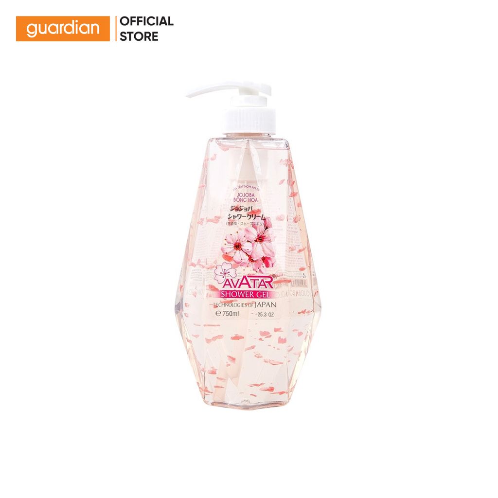 Sữa Tắm Avatar Jojoba Shower Gel 750ml  Nuty Cosmetics