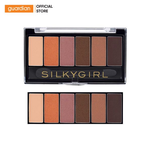 Bảng Phấn Mắt 6 Màu Silkgirl Truly Nude 03 Sandy 6Gr