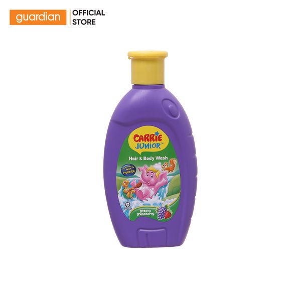 Tắm Gội Toàn Thân Cho Bé Hương Nho Carrie Junior 280Gr