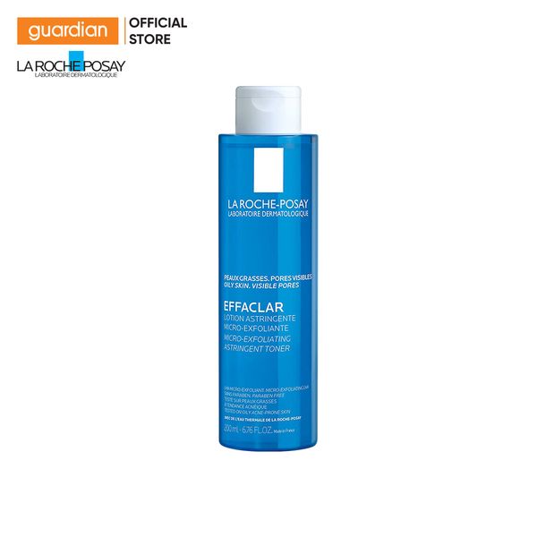 Nước Cân Bằng Giàu Khoáng Dành Cho Da Dầu Mụn La Roche-Posay Effaclar Astringent Lotion 200ml