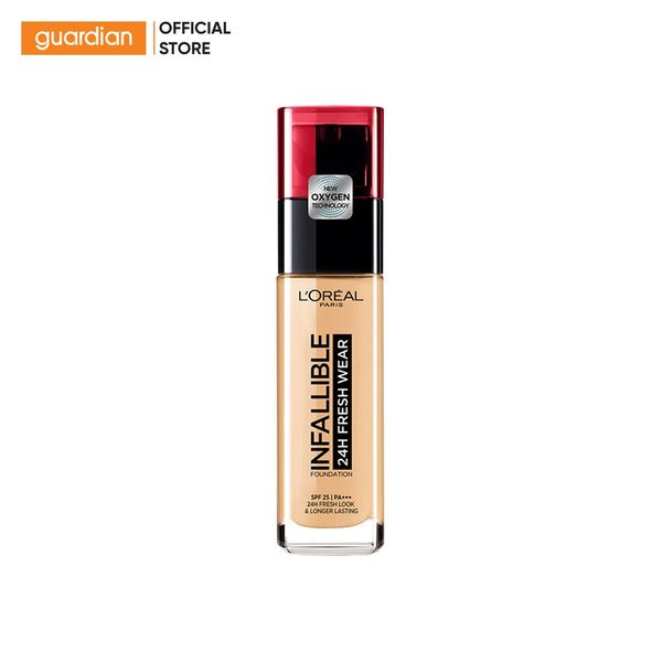 Kem Nền Lâu Trôi Loreal Infallible 24H Fresh Wear Spf25 Pa+++ #120 Vanilla Giúp Làm Sáng 30Ml