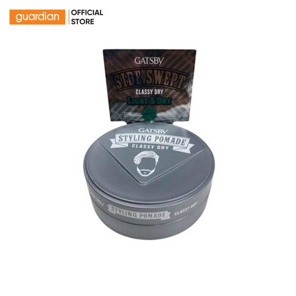 Wax Tạo Kiểu Tóc Styling Pomade Classy Dry Gatsby 75Gr