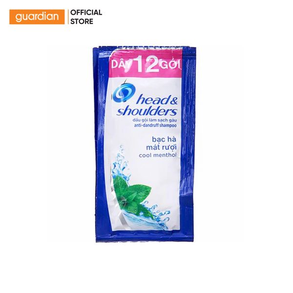 Dầu Gội Giảm Gàu Hương Bạc Hà Mát Rượi Head & Shoulders 6Gr