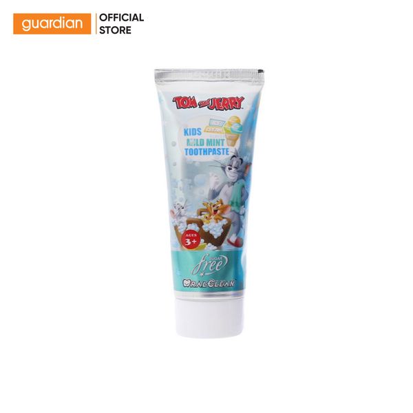 Kem Đánh Răng Trẻ Em Hương Kem Bạc Hà Oral Clean 75Ml
