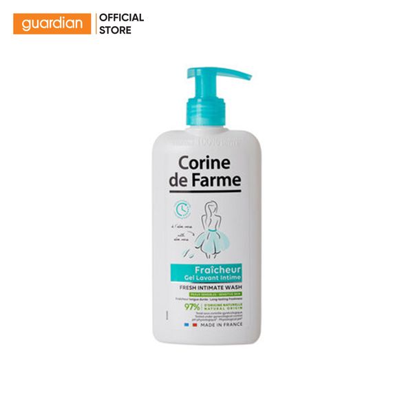 Gel Vệ Sinh Phụ Nữ Fresh Làm Sạch Và Khử Mùi Corine De Farme 250Ml