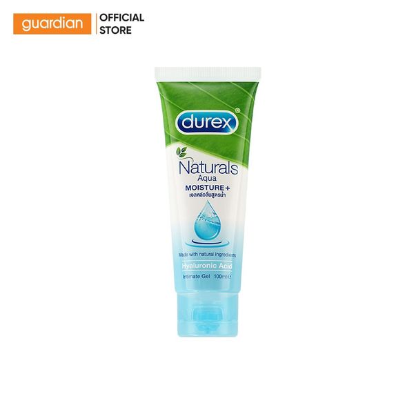 Dung Dịch Bôi Trơn Dạng Gel Naturals Aqua Moisture+ Durex 100Ml