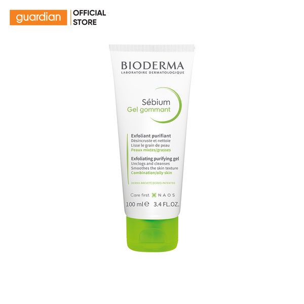 Gel Tẩy Tế Bào Chết Dành Cho Da Dầu, Mụn Sébium Gel Gommant Bioderma 100Ml