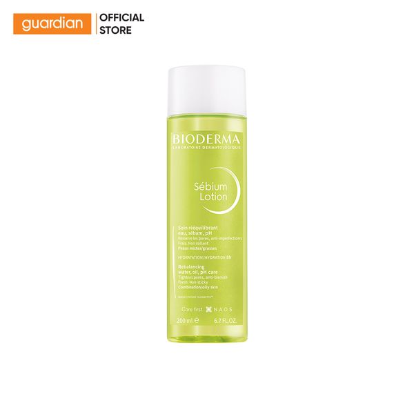 Dung Dịch Cân Bằng Độ Ẩm Và Ph Sébium Lotion Bioderma 200Ml