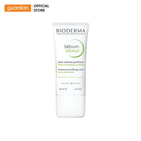 Kem Dưỡng Da Mụn Trứng Cá Bioderma 30Ml