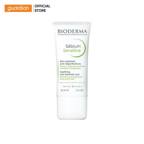 Kem Dưỡng Da Mụn Nhạy Cảm Bioderma 30Ml
