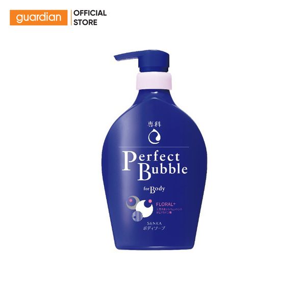 Sữa Tắm Tạo Bọt Senka Perfect Bubble Hương Hoa Tươi Mát 500Ml