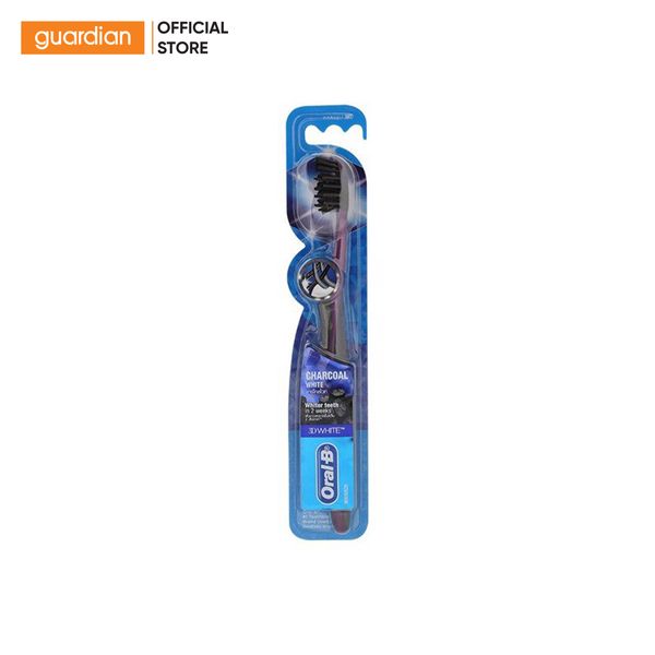 Bàn Chải Chiết Xuất Than Hoạt Tính Oral-B Vỉ 1 Cây