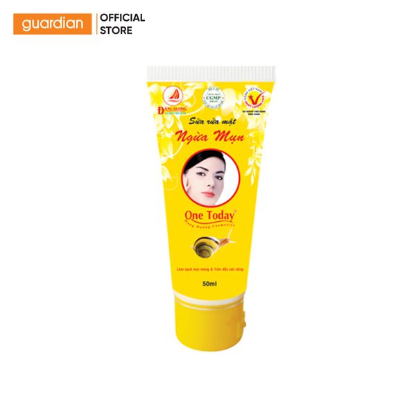 Sữa Rửa Mặt Ngừa Mụn One Today 50Ml