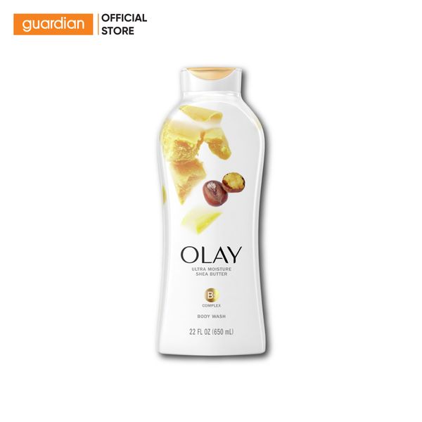 Sữa Tắm Dưỡng Ẩm Bơ Hạt Mỡ Olay 650Ml