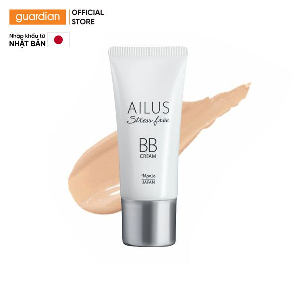 Kem Nền Ailus Stressfree Bb Cream 01 Light Beige Giúp Làm Sáng 30Gr