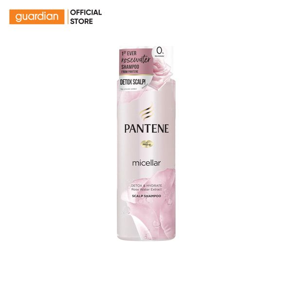 Dầu Gội Pantene Micellar Hương Hoa Hồng 530Ml