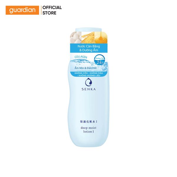 Nước Cân Bằng & Dưỡng Ẩm Chuyên Sâu Deep Moist Lotion Senka 200Ml