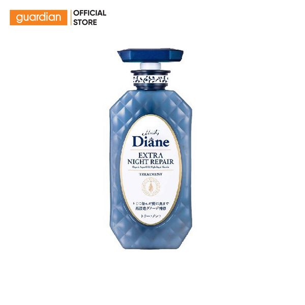 Dầu Gội Ngăn Ngừa Lão Hóa Và Phục Hồi Tóc Ban Đêm Moist Diane Night Repair 450ml
