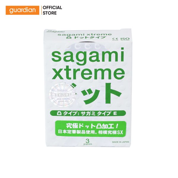 Bao Cao Su White Sagami 3 Cái