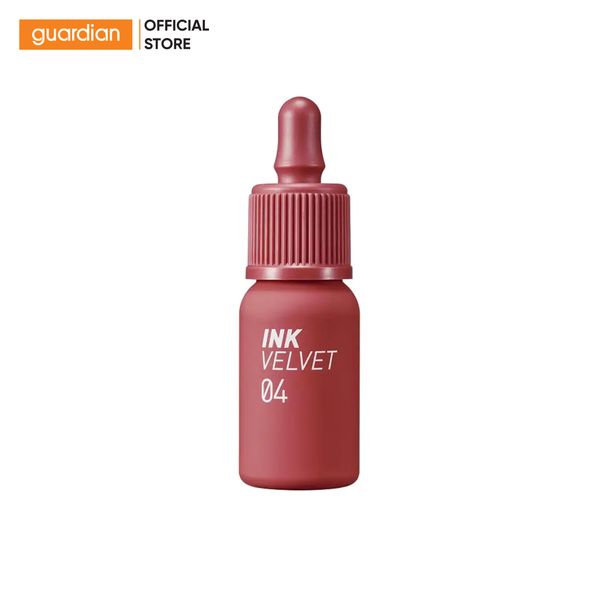 Son Kem Lì Peripera Ink Velvet Lip Tint #04 Vitality Coral Màu Hồng Coral 4Gr