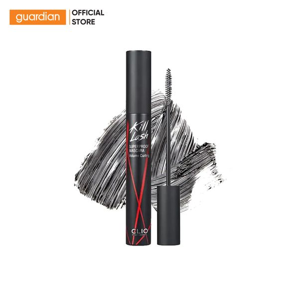 Mascara Chải Mi Clio Kill Lash Superproof Mascara 02 Volume Curling 7Gr