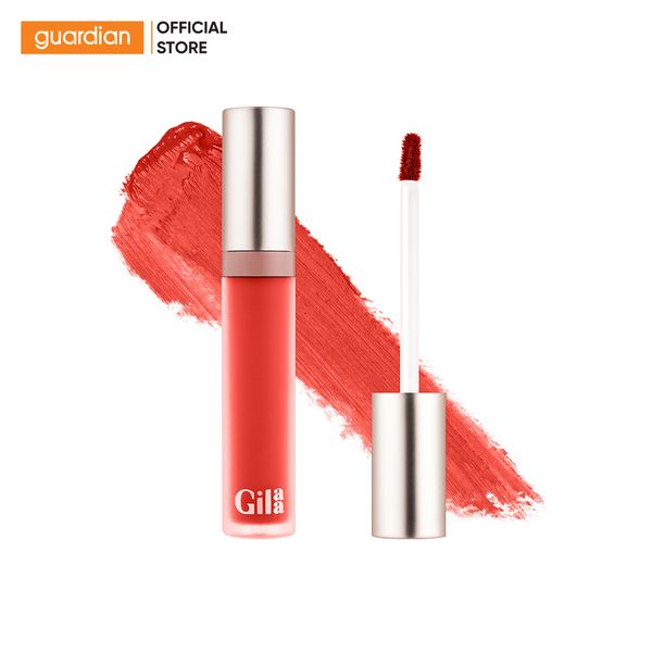 Son Kem Lì Gilaa Long Wear Lip Cream #06 Rainy Day Đỏ Cháy 5Gr