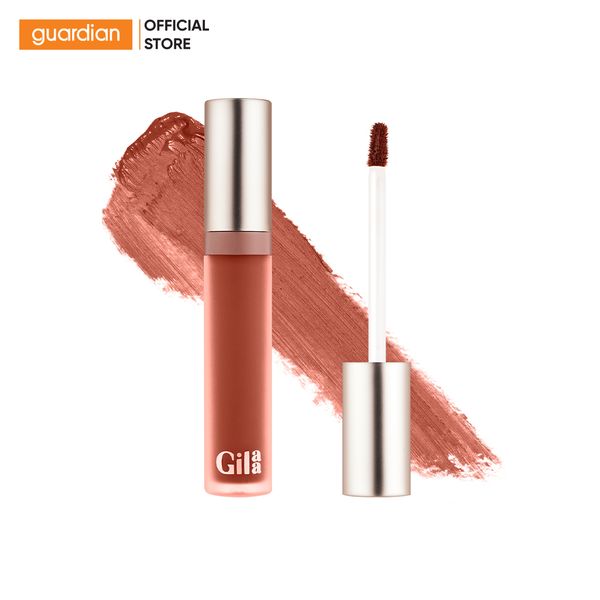 Son Kem Lì Gilaa Long Wear Lip Cream #03 Sunshine Day Nâu Đất 5Gr