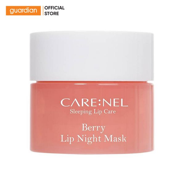 Mặt Nạ Ngủ Môi Care:Nel Berry Lip Night Mask Hương Dâu 5Gr