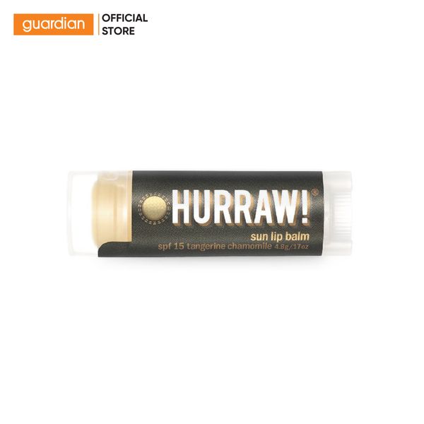 Son Dưỡng Môi Chống Nắng Hurraw! Spf15 Không Màu 4,8Gr